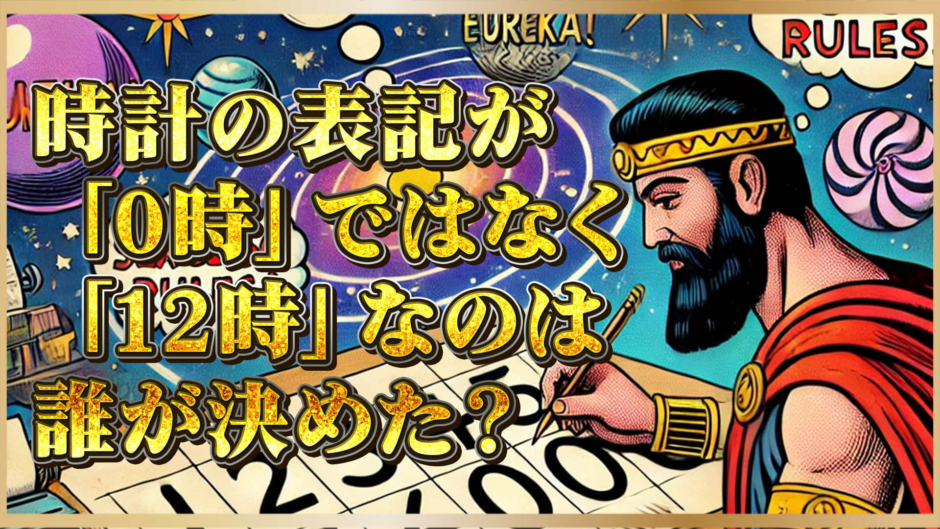 【時計豆知識】なぜ時計は“12時”が起点なのか?|0時ではない理由と時計表記の基準を解説