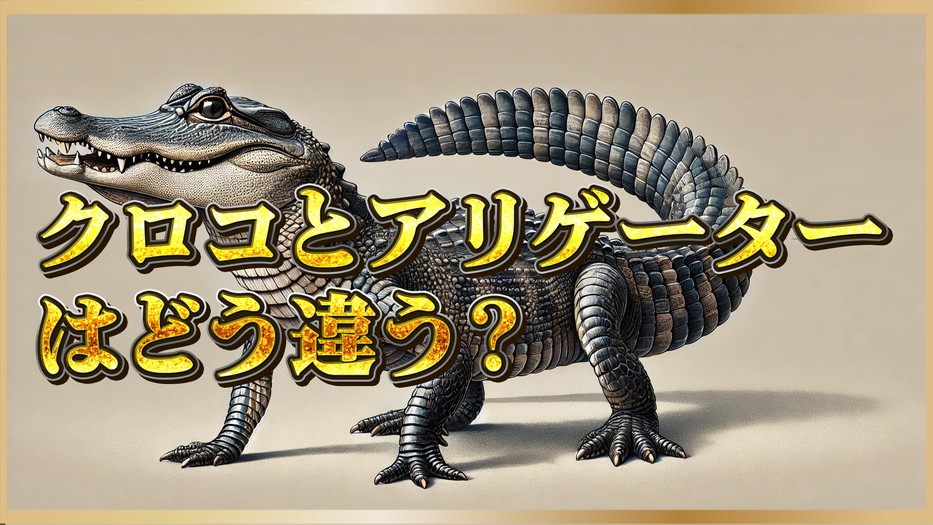 【クロコダイルとアリゲーターの違いとは?】高級バッグや時計で使われる素材の見分け方と価値