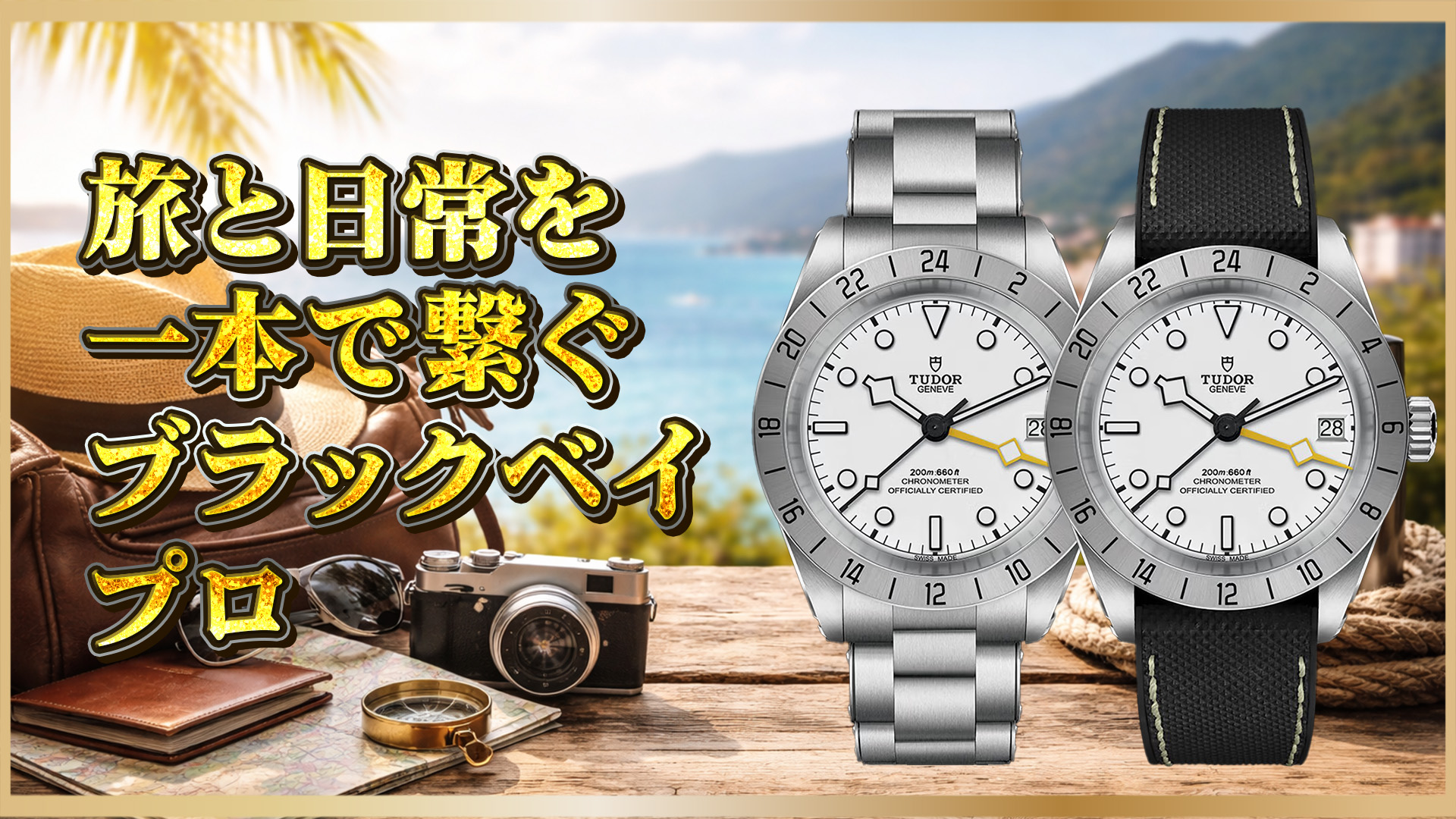 【ホワイト（オパライン）】で完成する“実用GMT”——BLACK BAY PRO（M79470-0004／0005／0006）徹底ガイド