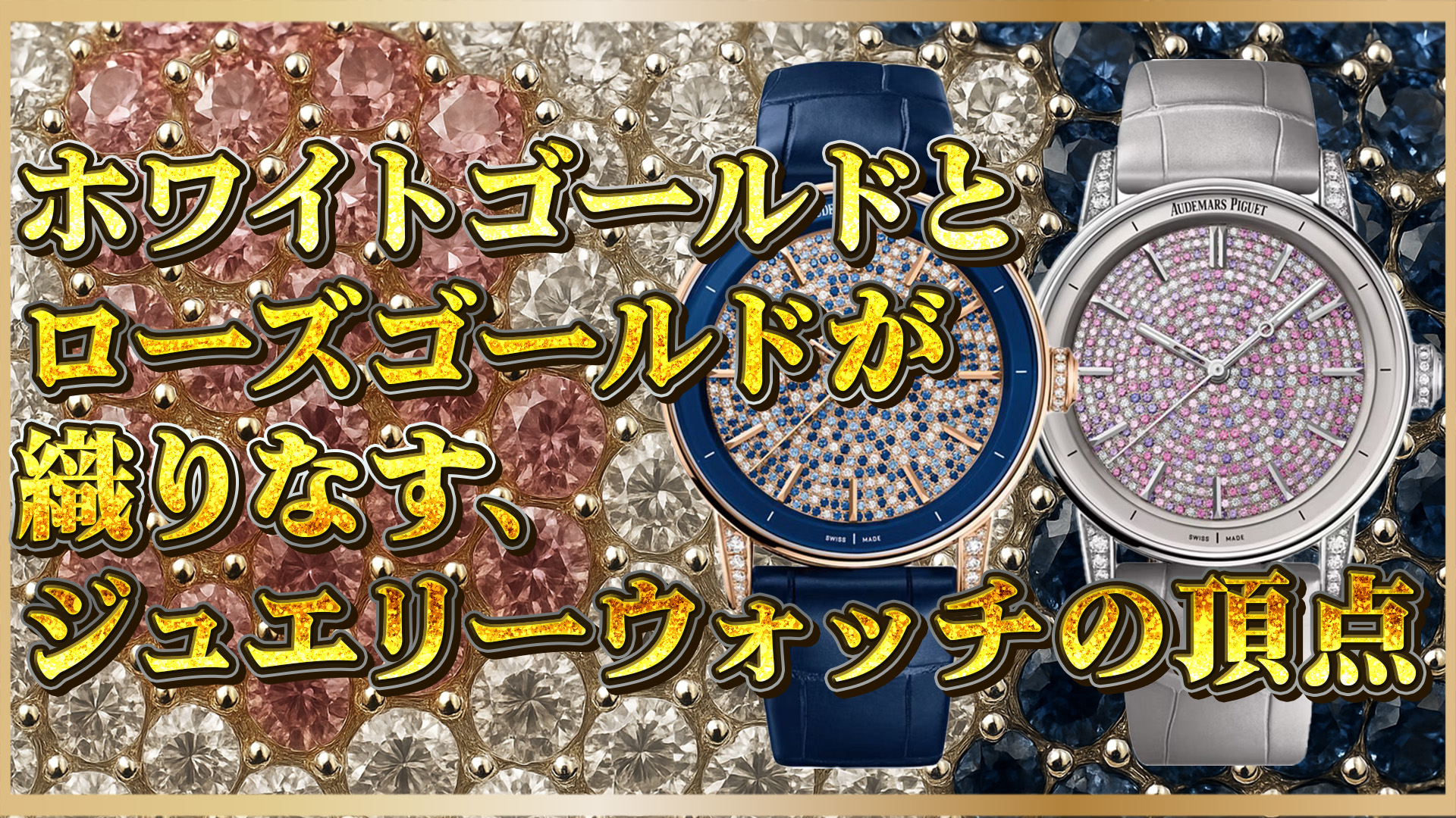 【高級時計比較】ハイジュエリー時計の頂点｜オーデマ ピゲCODE 11.59の美学に迫る